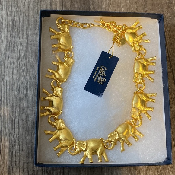 Elephants On Parade Necklace - Picture 6 of 7